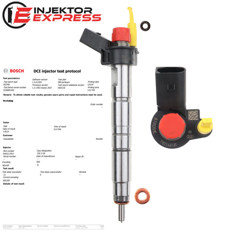 0445117017 Bosch Einspritzdüse Injektor BMW E81 E87 F10 535d 13537805430